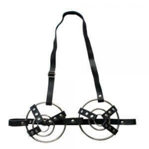 Metal Cup Bondage Bra