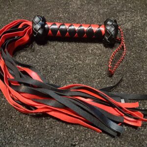 Red & Black Flogger