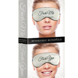Fuck Me, Fuck You Reversible Blindfold