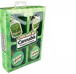 Cannabis Cup Cake Set