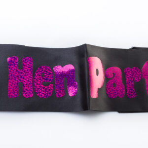 Hen party sash