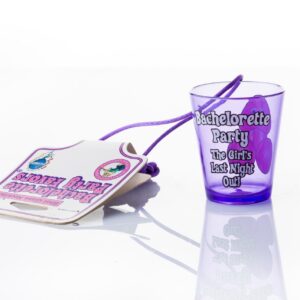 Bachelorette Party Favors - Shot Glass Necklace