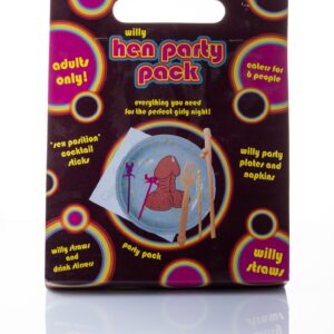 Miss Naughty Willy Hen Party Pack