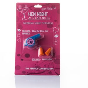 Blow Job Whistle And Ear Plugs