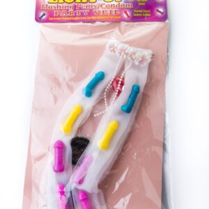 Bachelorette Light-Up Flashing Penis Party Veil