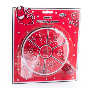 Saucy Drinking Game With Light Up Dice