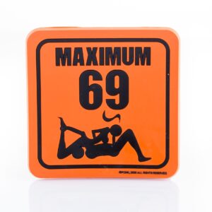 Maximum 69 - Washable Drinks Coaster