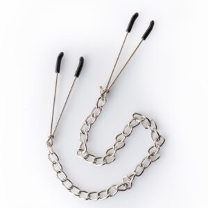 Tweezer Nipple Clamps With Chain