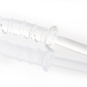 Pyrex Glass Dildo with Handle