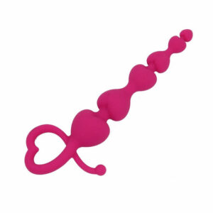 Chain of Hearts Anal Beads