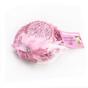 Miss Naughty - Mini Pink Fascinator Hat