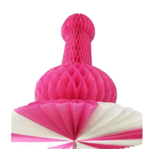 Bachelorette Penis Honeycomb Centerpiece