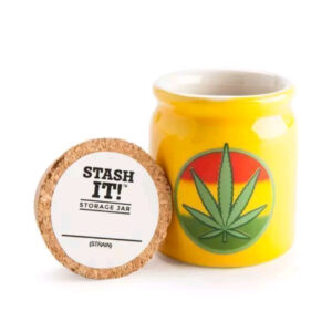 Stash It - Rasta Weed Storage Jar