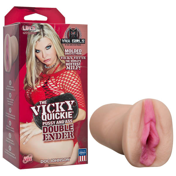 The Vicky Quickie Pussy & Ass Double Ender